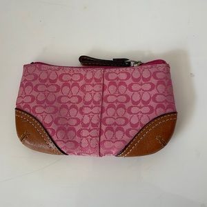 Coach coin purse/key ring